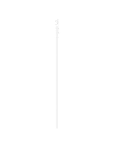 Porta scorrevole Bianco 83 x 202 cm Legno Massello di Pino