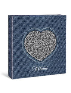 ALBUM 100 FOTO 13X19CM JEANS 4SOGG 2