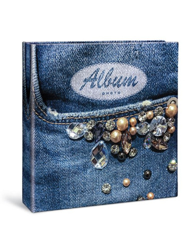 ALBUM 100 FOTO 13X19CM JEANS 4SOGG