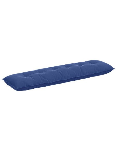 Cuscino per Schiena Blu Polizia 180 x 50 cm Tessuto in Cords