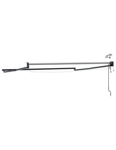 Struttura della tenda elettrica retrattile Antracite 2,5 x 2 m