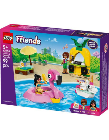 POOL PARTY UNICORNO E FENICOTTERO