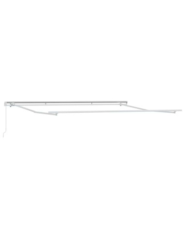 Tenda Retrattile Rosso e Bianco 400 × 350 cm