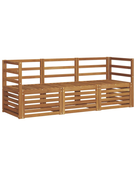 Set divani Legno di Acacia Massello