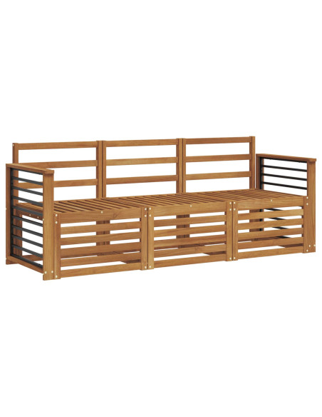 Set divani Legno di Acacia Massello