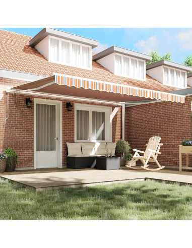 Tenda da Sole Multicolore 450 x 350 x 165 cm Poliestere