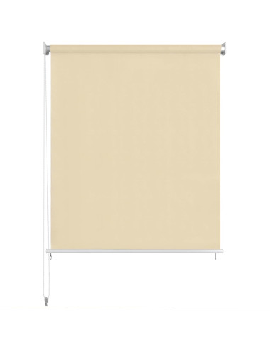 Tenda a Rullo per Esterni 160x140 cm Crema