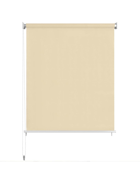 Tenda a Rullo per Esterni 160x140 cm Crema