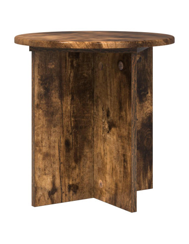 Supporto per piante 2 pcs Rovere Fumo 40 x 40 x 40 cm