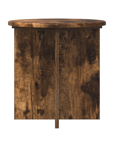 Supporto per piante 2 pcs Rovere Fumo 40 x 40 x 40 cm