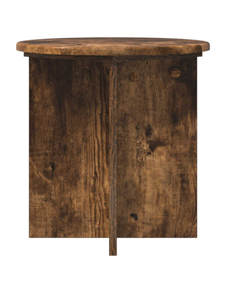 Supporto per piante 2 pcs Rovere Fumo 40 x 40 x 40 cm