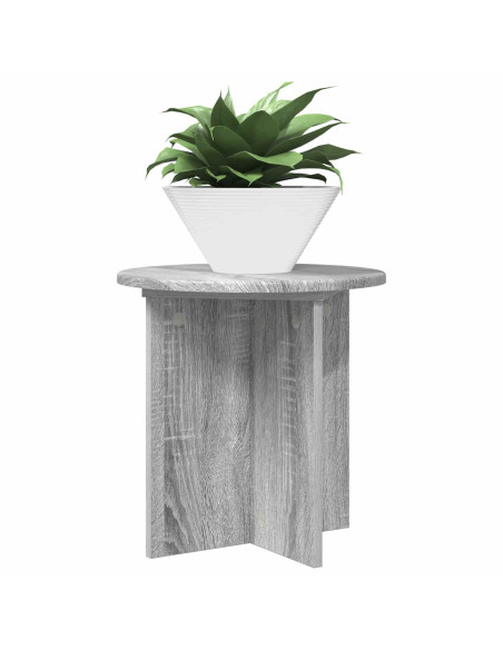 Supporto per piante 2 pcs Grigio Sonoma 40 x 40 x 40 cm