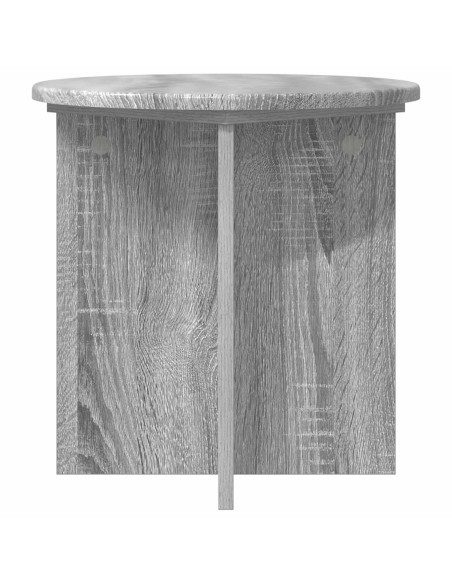 Supporto per piante 2 pcs Grigio Sonoma 40 x 40 x 40 cm