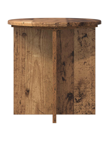 Supporto per piante 2 pcs Legno antico 40 x 40 x 40 cm