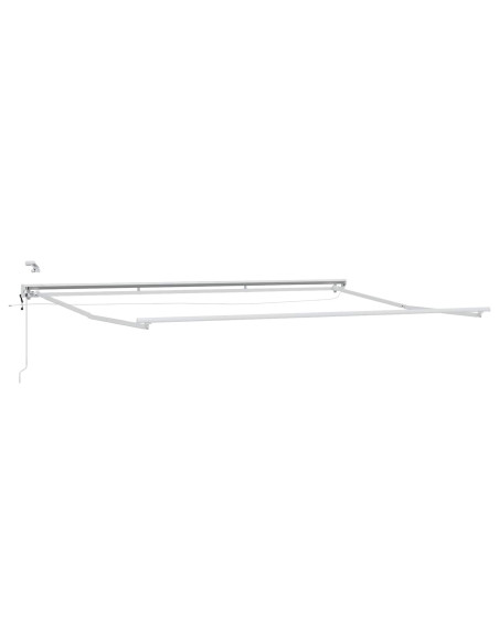 Tettuccio Elettrico Retrattile Marrone 5 x 3 m