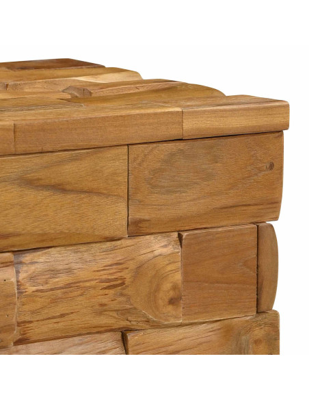 Sgabello per Riporre Marrone 40,5 x 39,5 x 45 cm