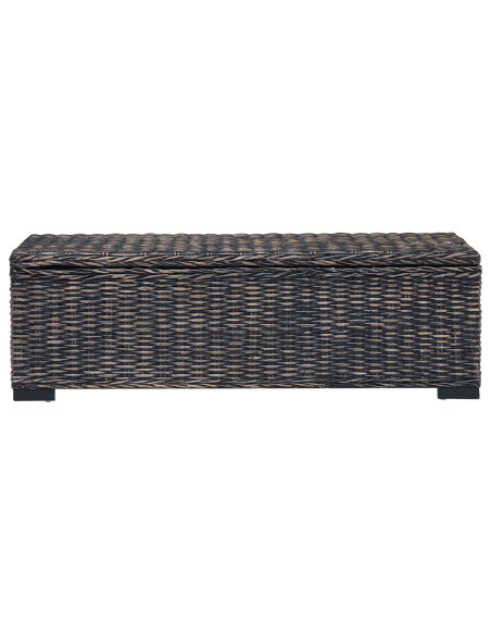 Scatola di Stoccaggio con archiviazione Nero 110 x 35 x 45 cm