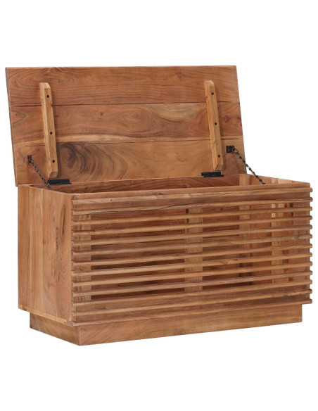 Scatola di Stoccaggio Naturale 85 x 40 x 46 cm