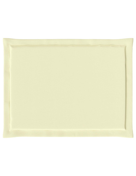 Cuscini per Seduta 4 pcs Crema 47 x 36 x 2 cm Poliestere