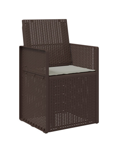 Cuscini per Seduta 4 pcs Grigio Chiaro 47 x 36 x 2 cm