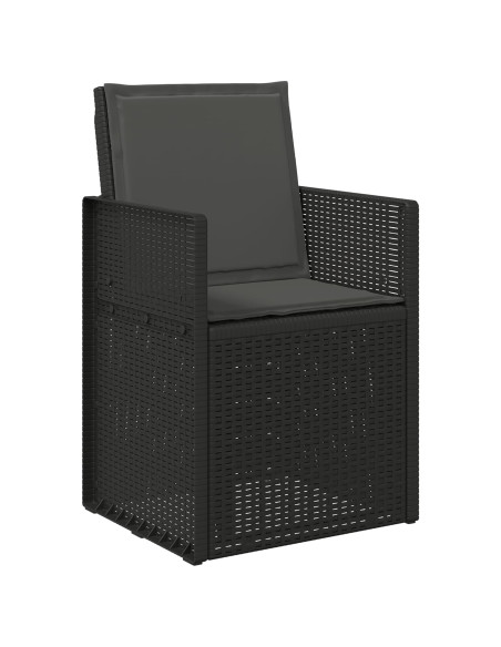 Cuscini per Seduta e Schienale 2 pcs Antracite 47 x 45 x 2 cm