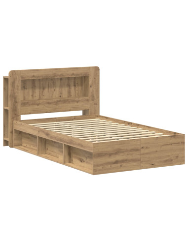 Telaio del letto con storage Rovere Artigianale 120 x 200 cm