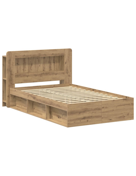 Telaio del letto con storage Rovere Artigianale 120 x 200 cm