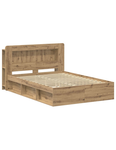 Telaio del letto con storage Rovere Artigianale 135 x 190 cm