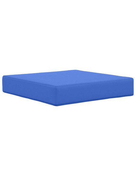 Cuscino per divano da esterno 3 pcs Blu Reale Poliestere