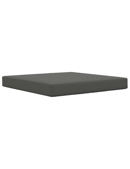Cuscino per divano da esterno Antracite 80 x 80 x 8 cm
