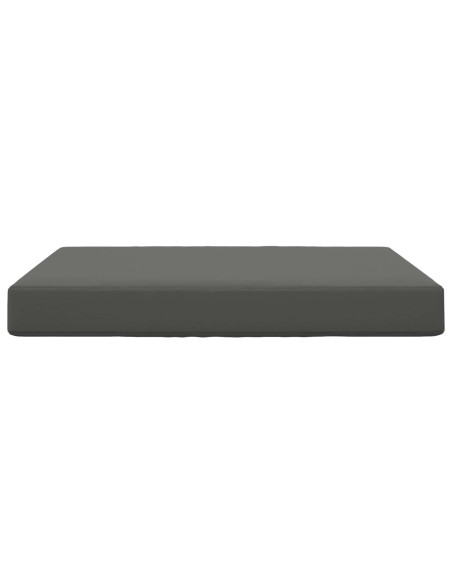 Cuscino per divano da esterno Antracite 80 x 80 x 8 cm