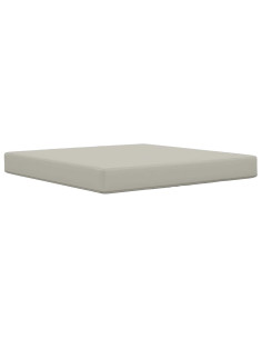 Cuscino per divano da esterno Grigio 80 x 80 x 8 cm Poliestere 2