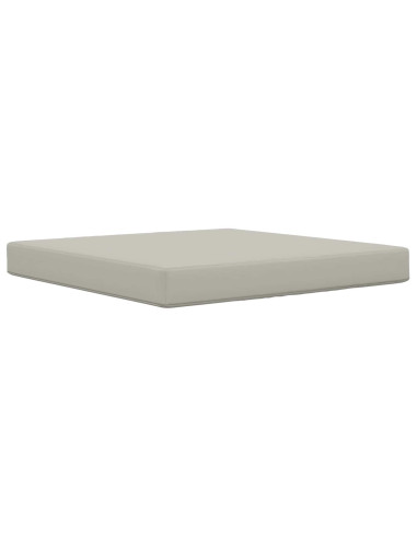 Cuscino per divano da esterno Grigio 80 x 80 x 8 cm Poliestere
