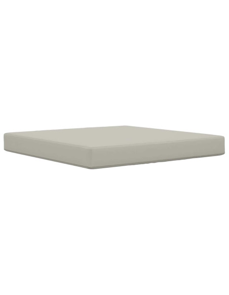 Cuscino per divano da esterno Grigio 80 x 80 x 8 cm Poliestere