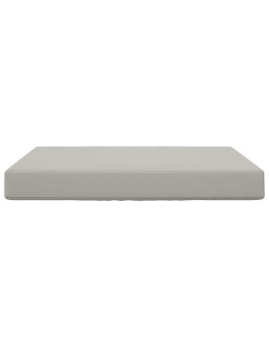 Cuscino per divano da esterno Grigio 80 x 80 x 8 cm Poliestere