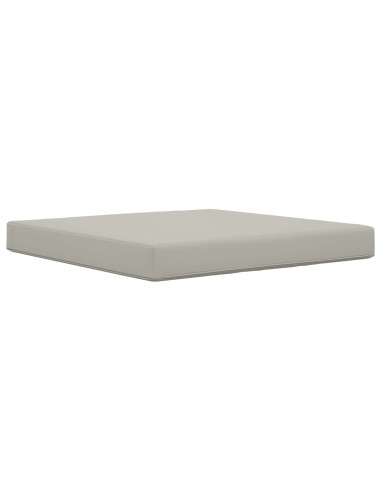 Cuscino per divano da esterno Grigio 80 x 80 x 8 cm Poliestere