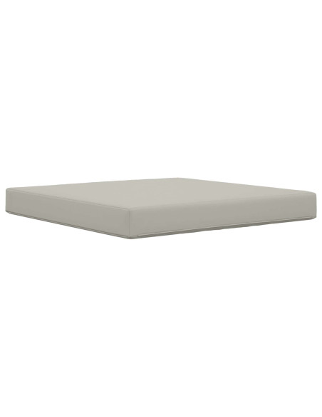 Cuscino per divano da esterno Grigio 80 x 80 x 8 cm Poliestere