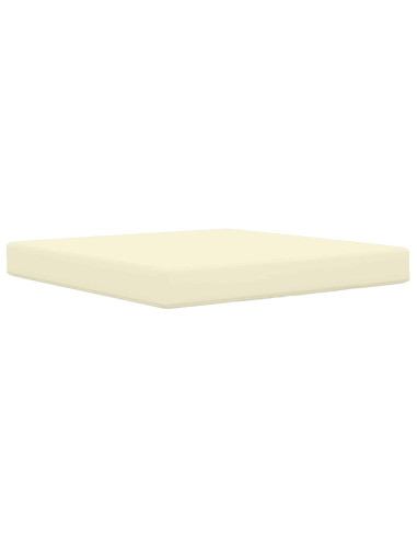 Cuscino per divano da esterno Crema 80 x 80 x 8 cm Poliestere