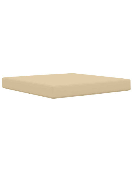 Cuscino per divano da esterno Beige 80 x 80 x 8 cm Poliestere