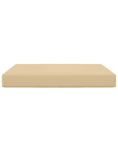 Cuscino per divano da esterno Beige 80 x 80 x 8 cm Poliestere