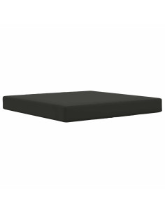 Cuscino per divano da esterno Nero 80 x 80 x 8 cm Poliestere 2