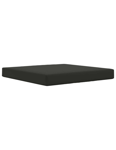 Cuscino per divano da esterno Nero 80 x 80 x 8 cm Poliestere