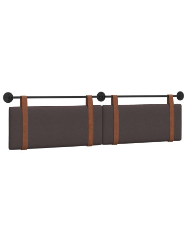 Testata appesa Marrone Scuro 210 x 55 x 5 cm PU Antico