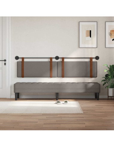 Testata appesa Tinta unita Talpa 210 x 55 x 5 cm PU Antico