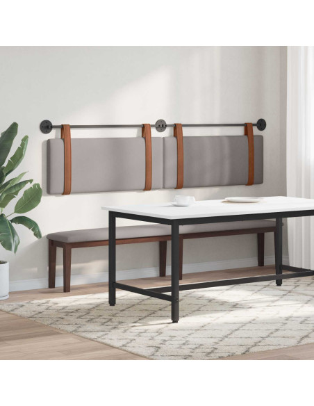 Testata appesa Tinta unita Talpa 210 x 55 x 5 cm PU Antico