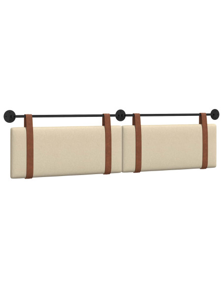 Testata appesa Tinta unita Crema 210 x 55 x 5 cm PU Antico