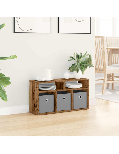 Lowboard con cassetto Legno vecchio 72 x 22,5 x 38 cm