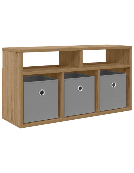 Lowboard con cassetto Rovere artigianale 72 x 22,5 x 38 cm