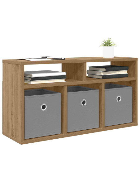 Lowboard con cassetto Rovere artigianale 72 x 22,5 x 38 cm