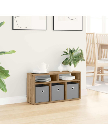 Lowboard con cassetto Rovere artigianale 72 x 22,5 x 38 cm